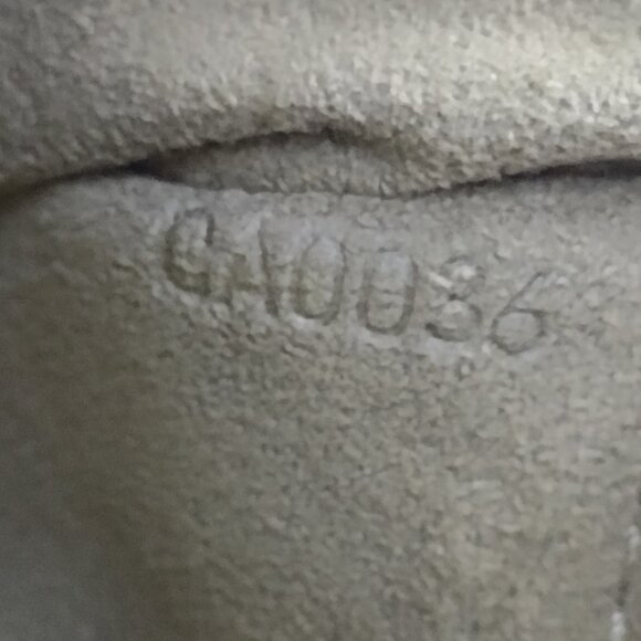 NEW RARE & DISCONTINUED!~💯% Authentic Louis Vuitton LICHEN💚GREEN DENIM PLEATY! - Picture 3 of 15